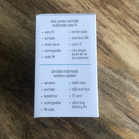 💥2/$40💥 NWT Wireless Speaker - Picture 2 of 5